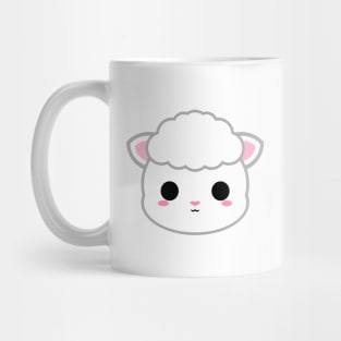 Cute White Sheep Mug